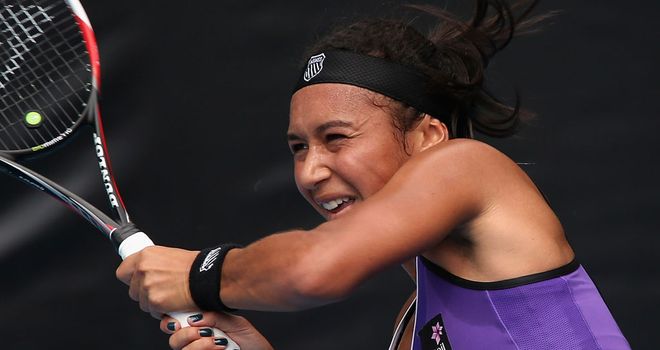 Heather Watson: Elbow injury