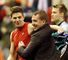 Steven Gerrard and Brendan Rodgers celebrate the spoils at Anfield