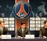 David Beckham (left): Is unveiled as a PSG player