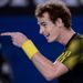 He was quickly pointing the way again by taking the third set 6-3.