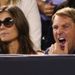 Liz Hurley and Shane Warne just about managed to stay awake for the late matches.