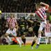 Ryan Shawcross gives Stoke the lead against struggling Wigan