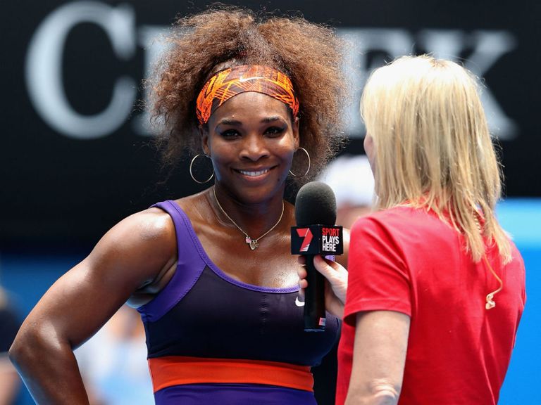 Serena Williams: Ankle feeling better
