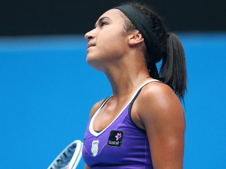 Heather Watson: Straight-sets defeat