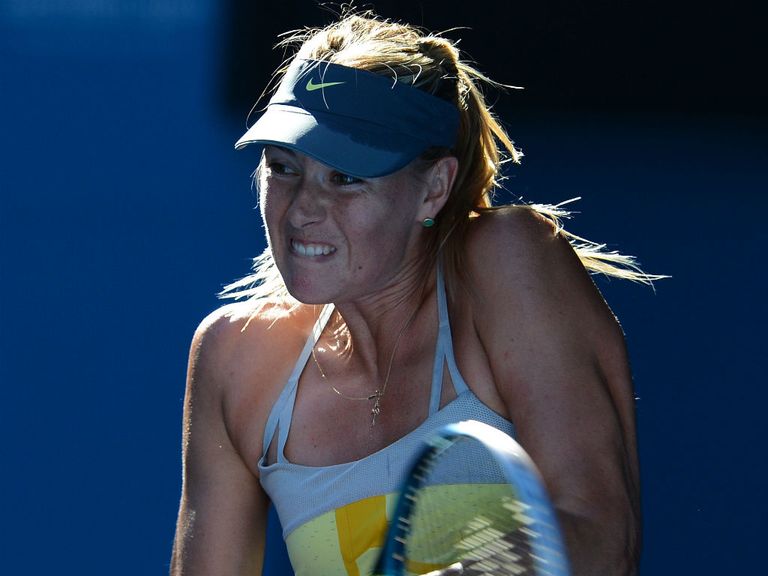 Maria Sharapova: Winner in straight sets