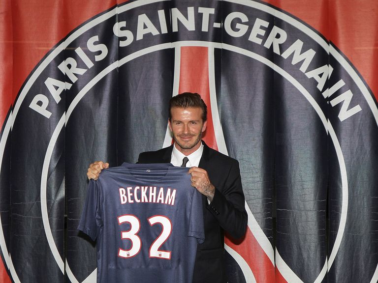David Beckham: Links up with PSG