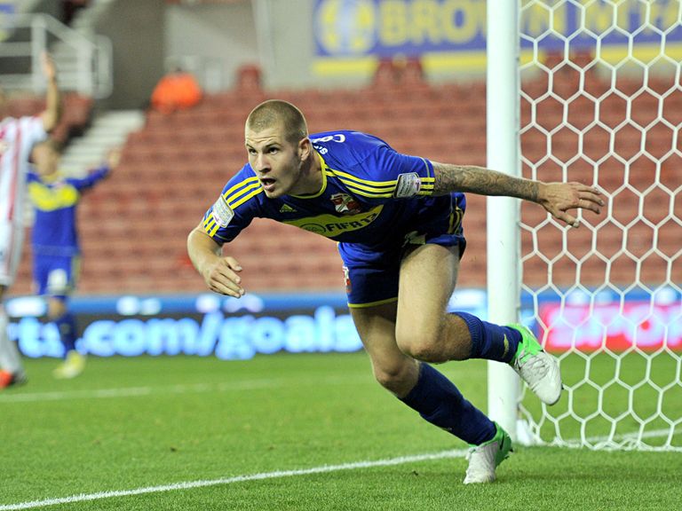 James Collins: Four goals in Swindon romp