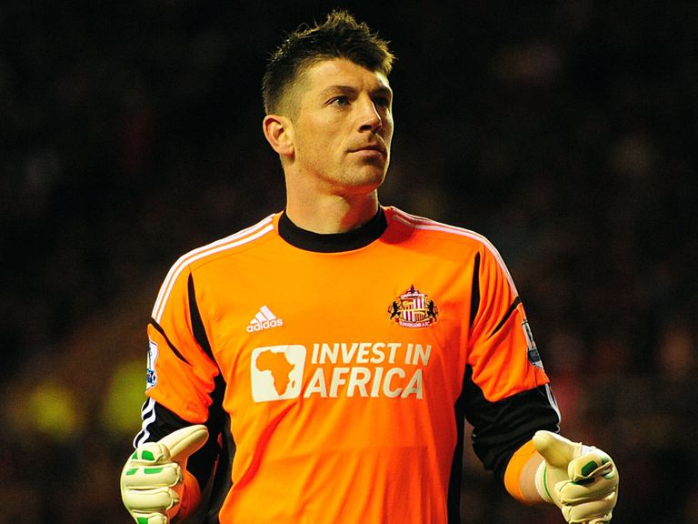 Keiren Westwood: Out of the team at Sunderland