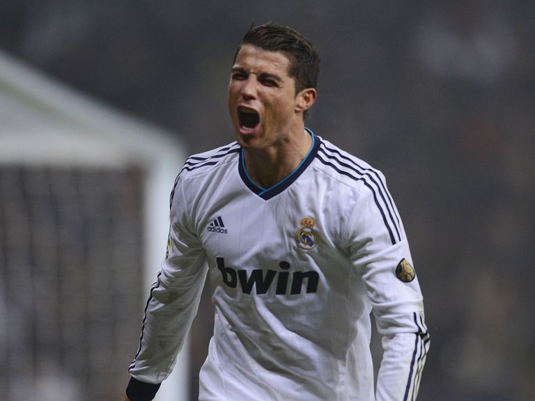 Cristiano Ronaldo scored a hat-trick for Real Madrid