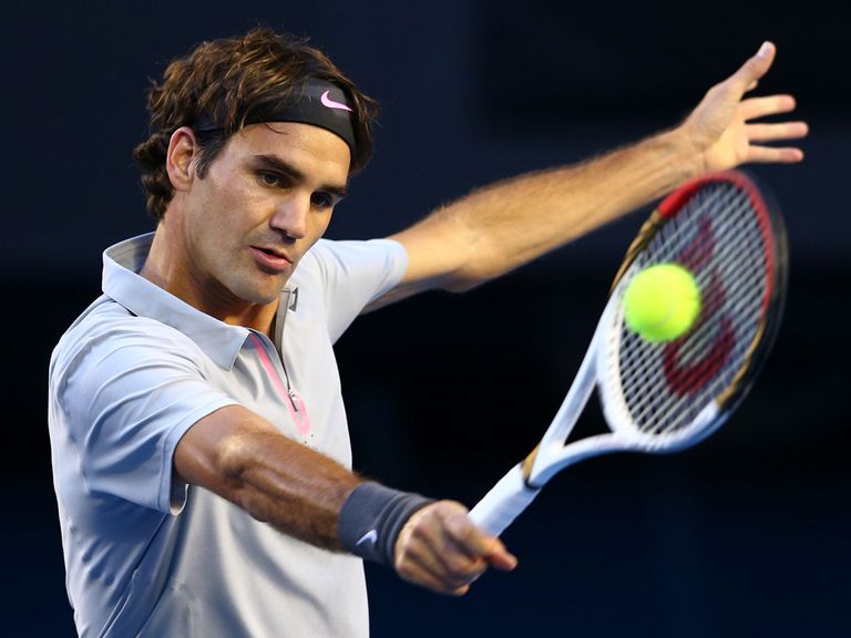Roger Federer: Won in straight sets