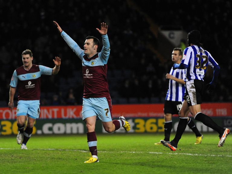 Wallace: Extends his stay at Turf Moor