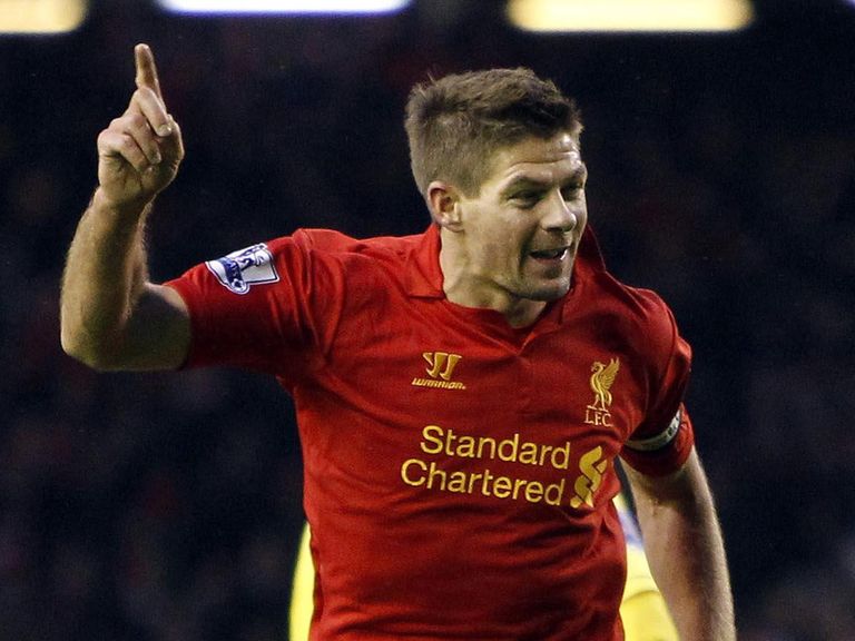 Steven Gerrard: Out of contract next year