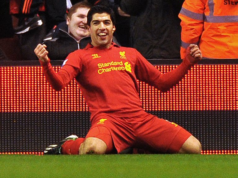 Luis Suarez: Happy at Liverpool