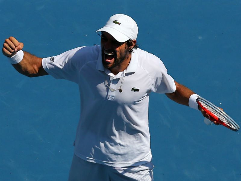 Jeremy Chardy is through to his first grand slam quarter-final