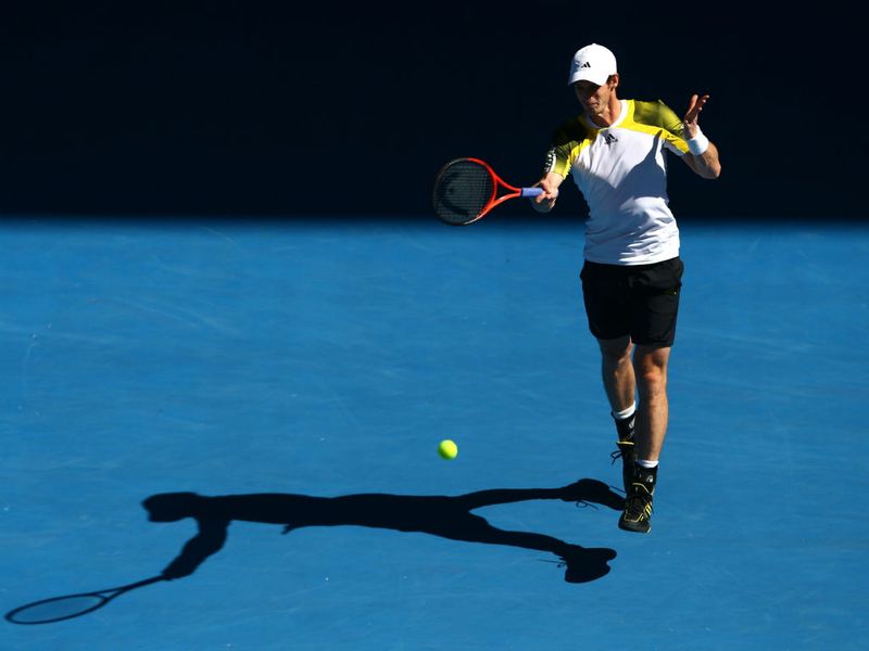 Andy Murray faced a potentially tough tie against Jeremy Chardy...