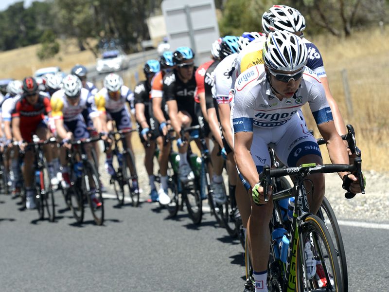 Eventually the sprinters' teams arrived to help shut down the break
