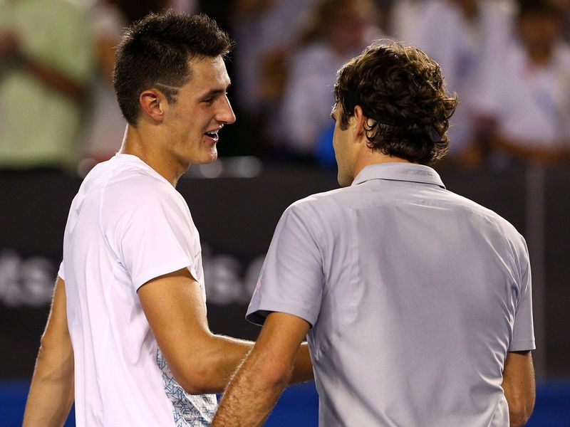 He sent young Australian Bernard Tomic out for the second year in a row.