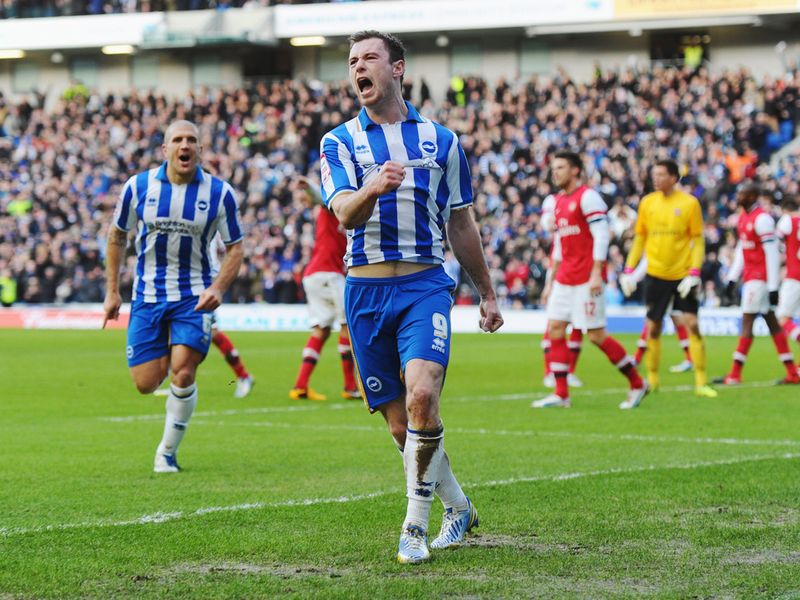 But Ashley Barnes levels matters at the Amex Stadium
