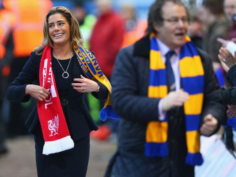 It's a big day for Mansfield Town, their CEO Carolyn Radford and her husband John Radford, the club's chairman.