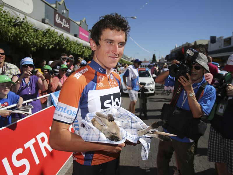 ...Who had time to meet a fan before the peloton headed out