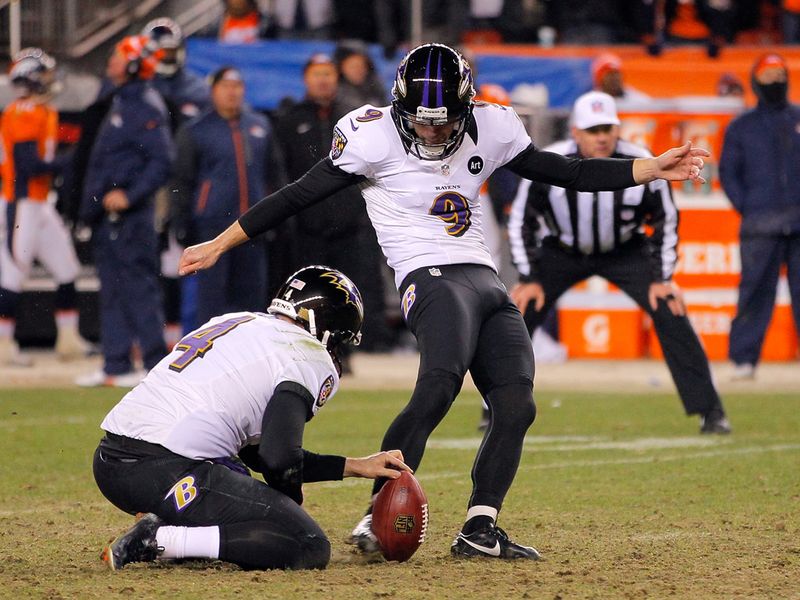 Justin Tucker held his nerve to nail thr game-winning field goal in overtime