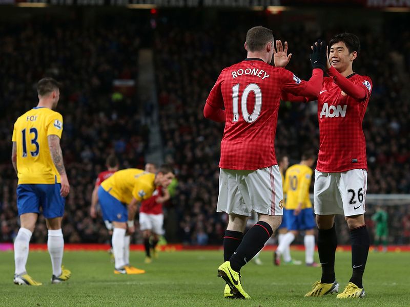 Southampton aren't ahead for long as Wayne Rooney equalises for the Red Devils