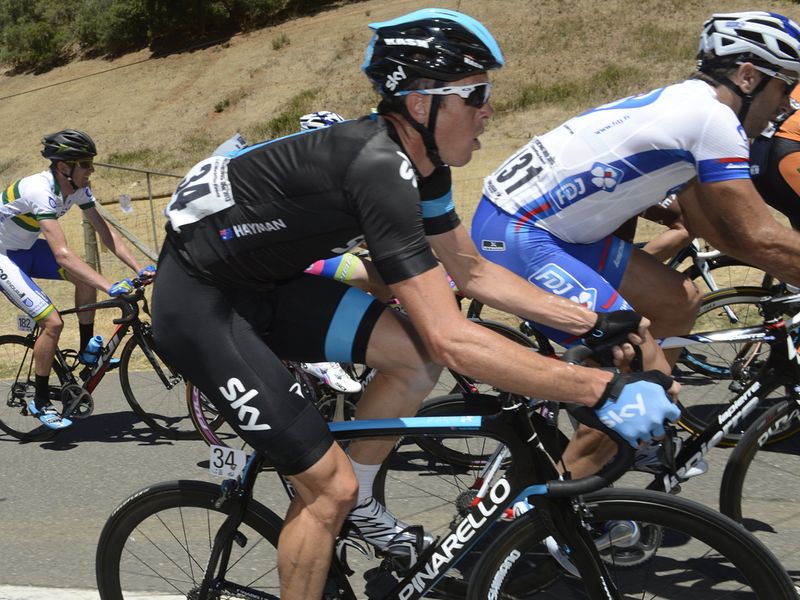 Mathew Hayman and the rest of the squad helped put Thomas in position at the foot of the final climb