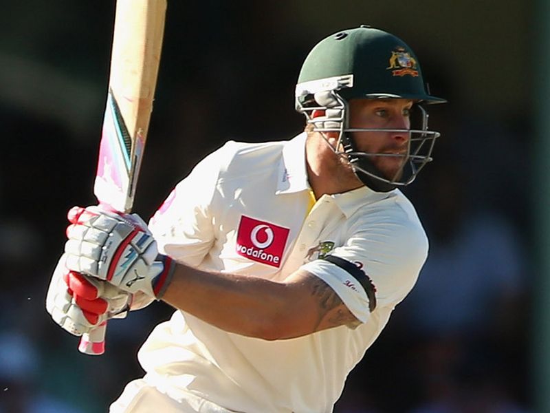 Matthew Wade was on 47 not out at stumps as the Aussies built a lead of 48 and sat on 342/6.