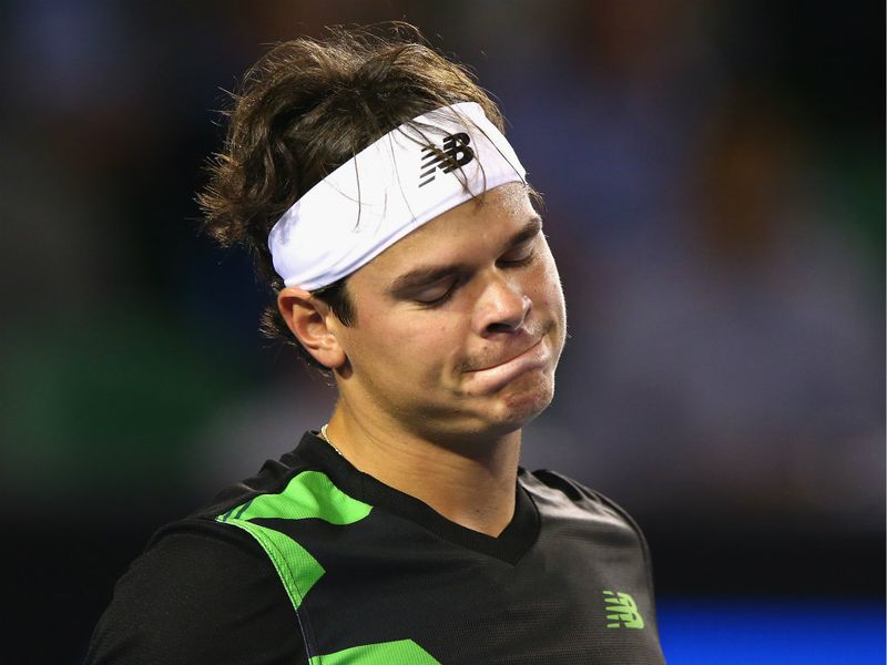 Milos Raonic had no answer to the Swiss, who triumphed 6-4 7-6 6-2