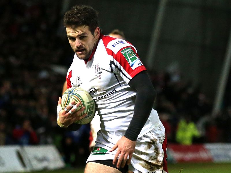 Jared Payne: Notched a try as Ulster became the first side to qualify for this season's Heineken Cup quarter-finals with a 23-6 win over Glasgow in Pool 4