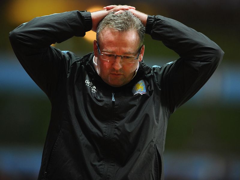 Defeat would pile yet more pressure on Villa boss Paul Lambert