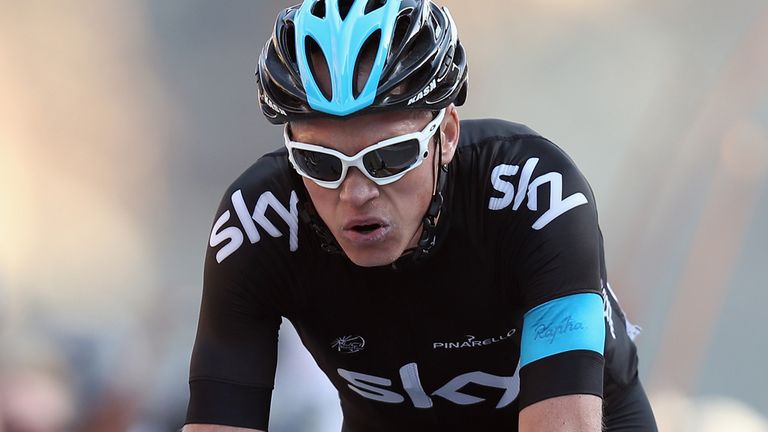 Froome: Sixth place on the stage, and also on GC