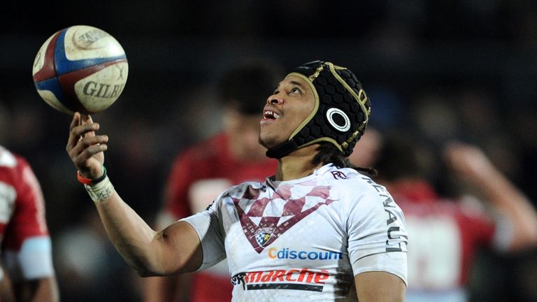 Huge win: Bordeaux-Begles scrum-half Heini Adams