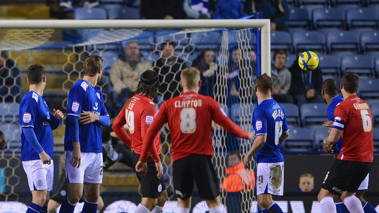 Adam Clayton: Opened the scoring with this free kick
