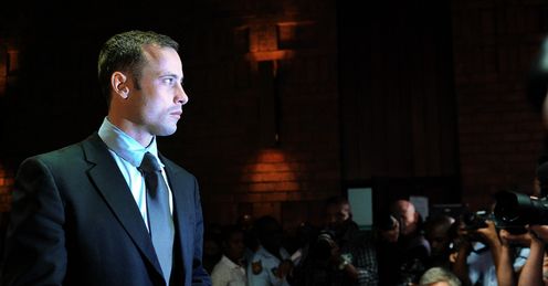 Oscar Pistorius granted bail as he awaits trial after being accused of the murder of his girlfriend