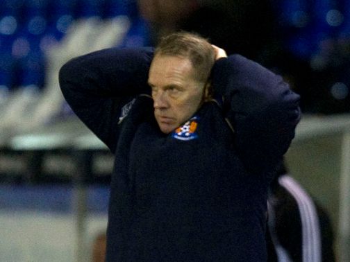 Kenny Shiels: Sent to the stands during Inverness game