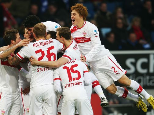 Stuttgart won 1-0 at Hoffenheim on Sunday.