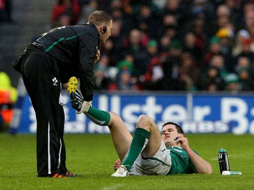 Jonathan Sexton: Hamstring trouble