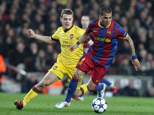 Wilshere has received praise from Alves.