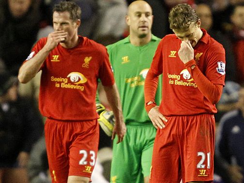 Jamie Carragher: Frustrated after Zenit defeat