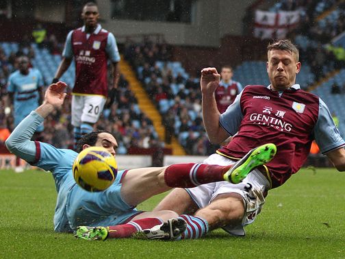 Villa have been getting stuck in of late