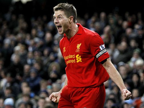 Steven Gerrard's goal ensured Liverpool gained a point