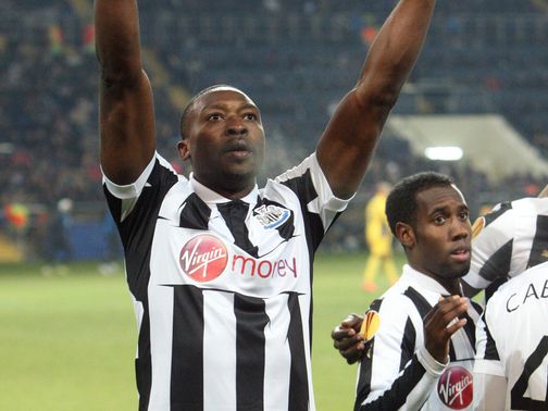 Shola Ameobi: Could make 50th European appearance