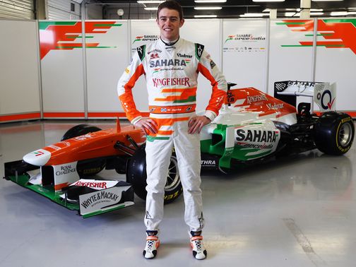 Paul Di Resta: Unveils the new Force India car