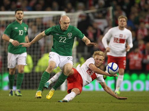 Sammon: Played 90 minutes in Irish victory