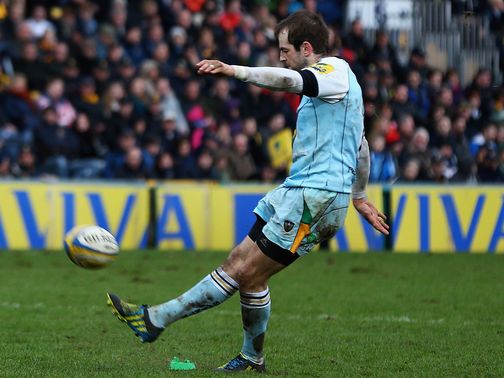 Stephen Myler: Kicked five penalties and a conversion for a 17-point haul