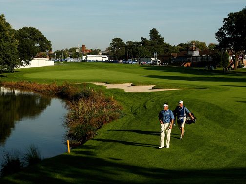 The 10th hole at The Belfry, co-designed by Thomas