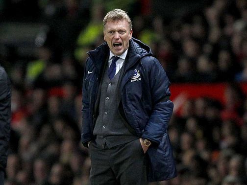 David Moyes' men were beaten at Old Trafford