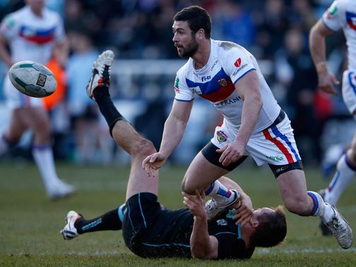 Richard Mathers: One of Wakefield's try scorers