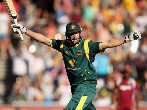 Adam Voges: Helped steer Australia to victory